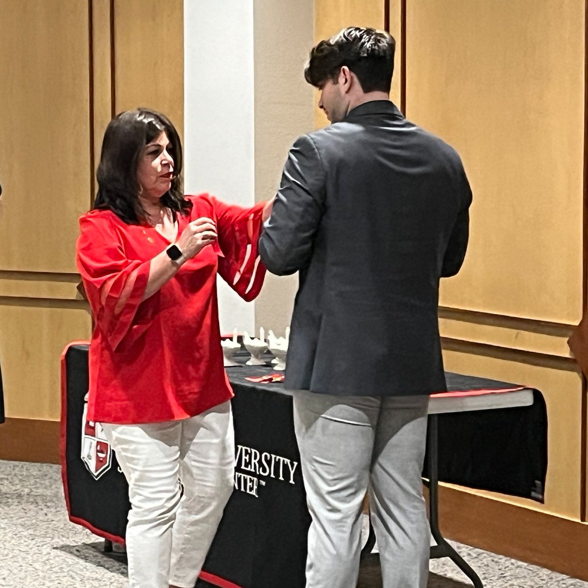 The latest class of @ttuhscson BSN graduates at the #Amarillo campus were honored with a lamp lighting ceremony hosted by BSA Health System this month. The tradition pays homage to Florence Nightingale staying up late at night checking on ailing soldiers in the hospital.