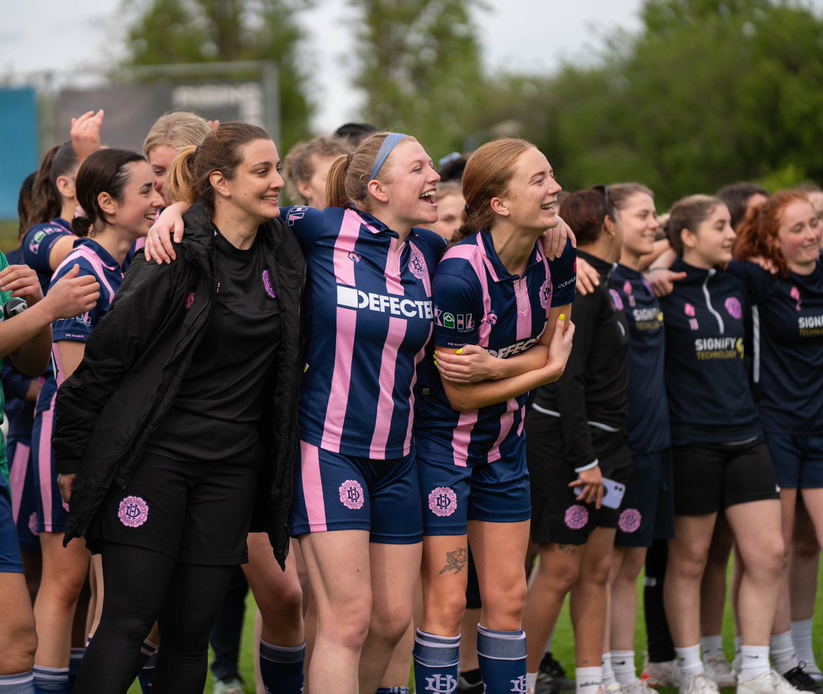 We only ever dreamt of that 5 years ago. 1200 of you. At the Hill. Watching women’s football. A lot of feelings and many more words to come, but for now, just thank you. Through the tears.