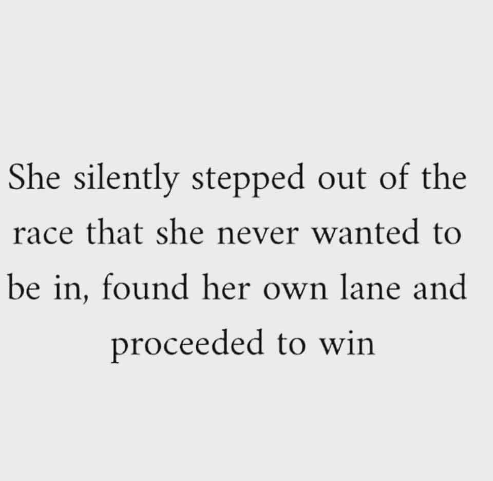 Are you running a race you never wanted to be in? Have the resilience and courage to step into your own lane and give it all you’ve got!
Like to find your lane? Message me now to shift from being overworked and undervalued to making a real difference and being rewarded for it.