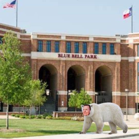 Things you don’t see often…. sweeps in the SEC over great teams. AND MORE IMPORTANTLY POLAR BEARS IN COLLEGE STATION. There was one spotted outside of blue bell before the game… an omen courtesy of our fearless leader @CoachSchloss @AggieBaseball