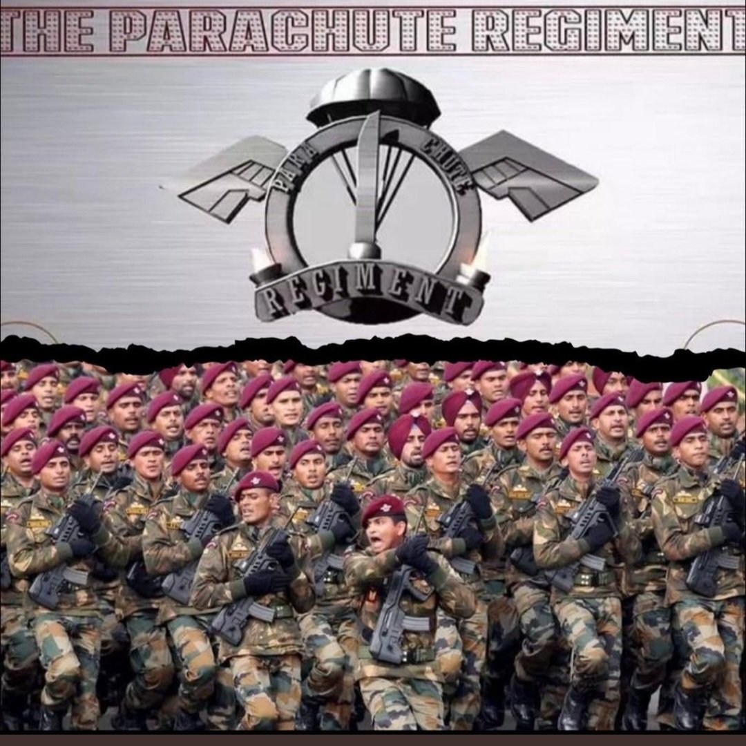'Men Apart Every Man An Emperor' Wishing all Paratroopers & Families of the PARACHUTE REGIMENT on the RAISING DAY. Salute All Paratroopers who made the supreme Sacrifice for the Nation. Happy Landings & Many More Glories. Singularly fortunate to belong to the best.