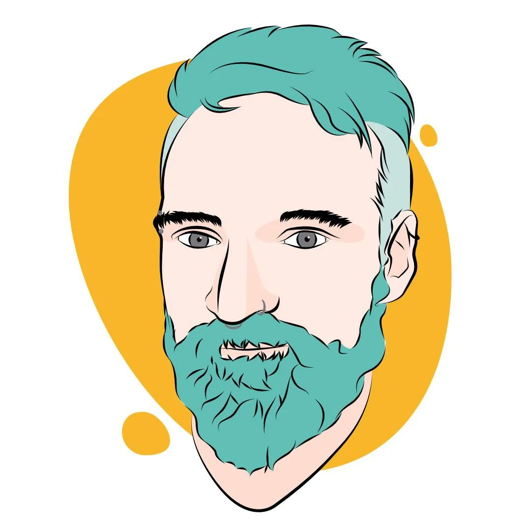 New #style new me. In 2020 I worked on a small avatar #illustration in line with my brand style and colours. Time passes for everyone, therefore now that I grew a beard, it made sense to update that project.

#madquake #creative #madquakecrearive #motiondesigner #3dartist