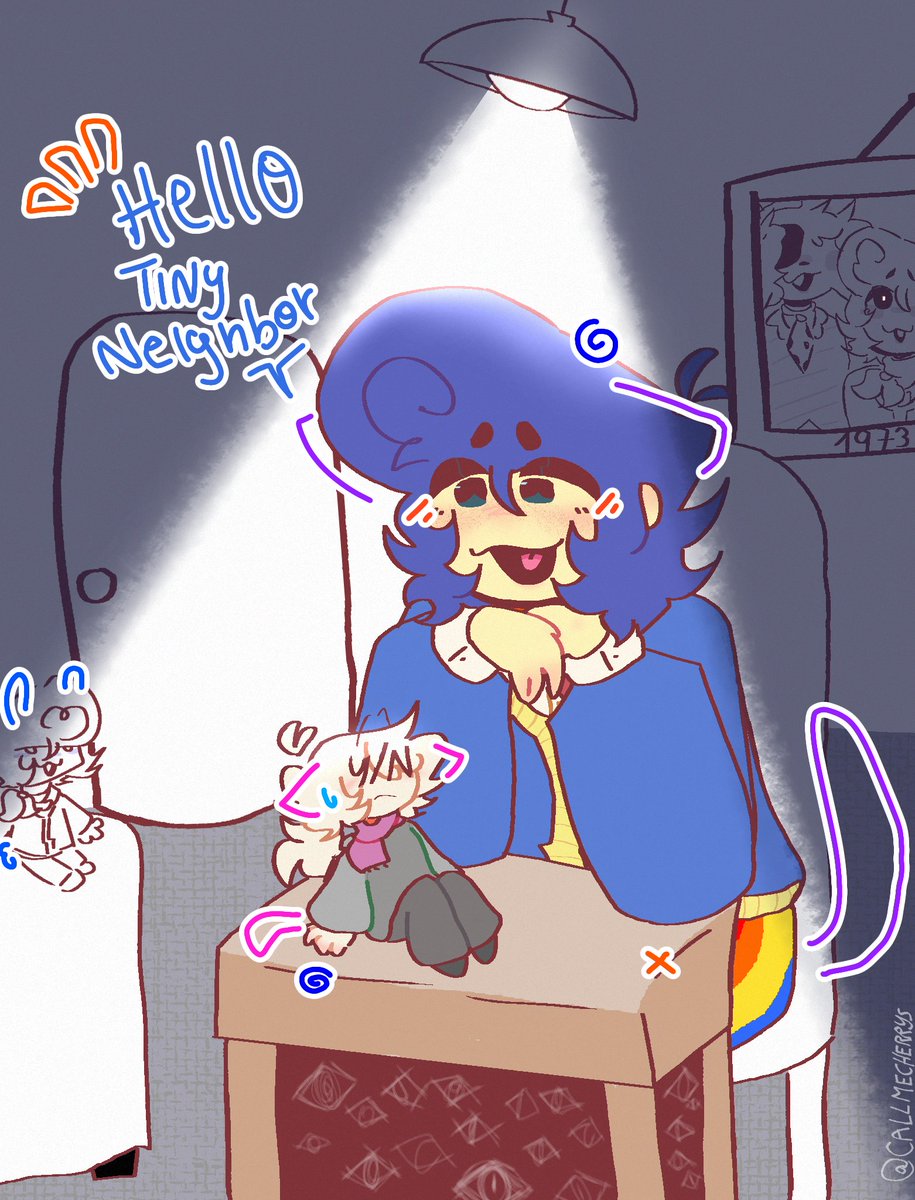 CallmeCherrys's tweet photo. I changed it a little bit the background- 
#Welcomehome #WelcomeHomeWally #welcomehomepuppetshow #WallyDarling #Wallydarlingfanart #whtwt https://t.co/bNV92jVY09