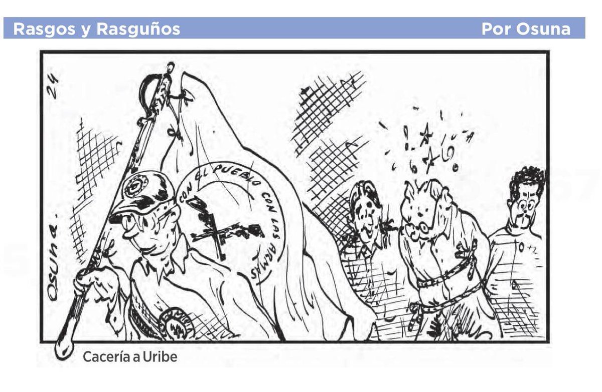 'Cacería a Uribe' Por Osuna vía @elespectador