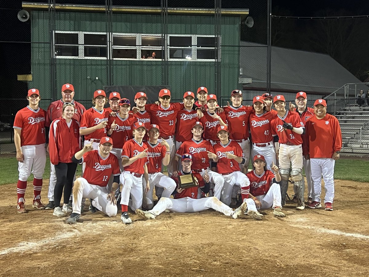 New Palestine ⚾️ Lebanon invitational champions. It was a total team effort in the two wins  but a big shout out to sophomore Jacob Morris with his first varsity win &amp; throwing a no hitter in championship game striking out 11 &amp; only walking 1. 👏👏
