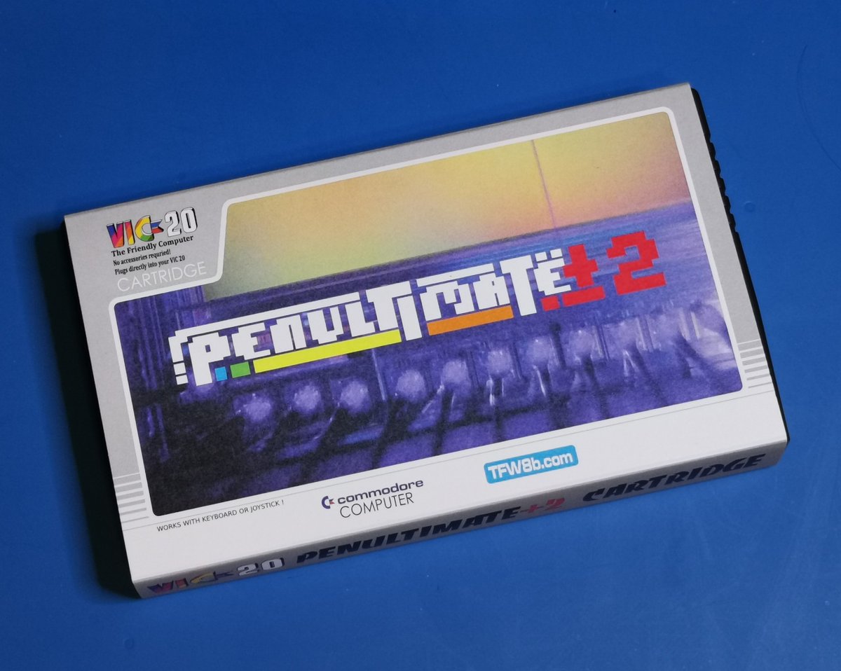 Hang on.. Did I tell everyone I've discounted the Penultimate+2 to £49.99? Yes/No (Delete as applicable) tfw8b.com/product/vic20-… #Commodore #VIC20 #KoolKidz