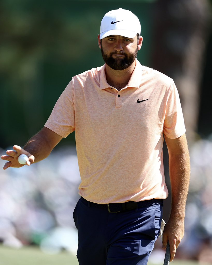 Scottie Scheffler wins the Masters! 🏆 He gets his second green jacket in three years 👏 #themasters