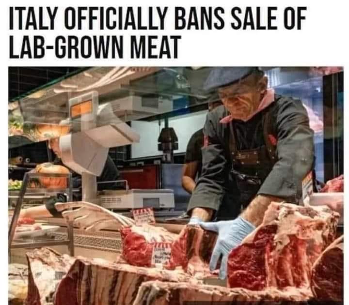 Every country needs to ban globalist Bill Gates George Soooooros depopulation meat 🙏 This isn't hard