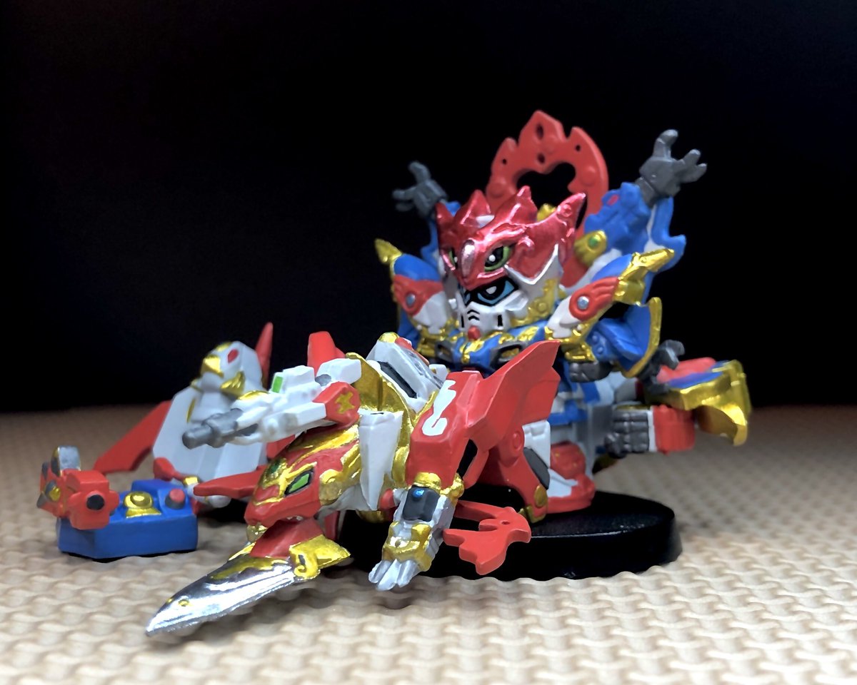 ガン消し　頑駄無阿修羅王 ガン消し 頑駄無阿修羅王 注意:頭部差込パーツ折れ有 戦国