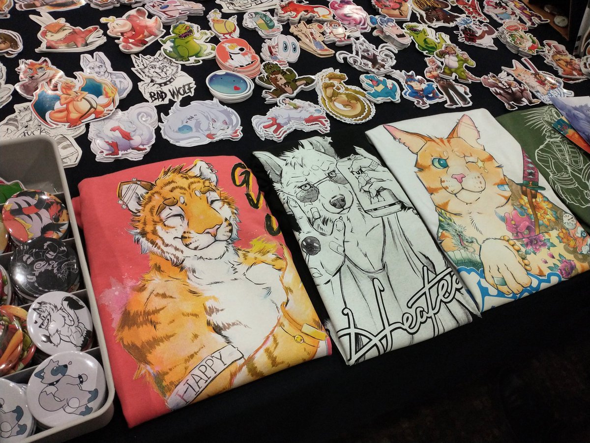 FoxSilverado's tweet photo. Some of our merch uwu https://t.co/tdDTuHjwz5