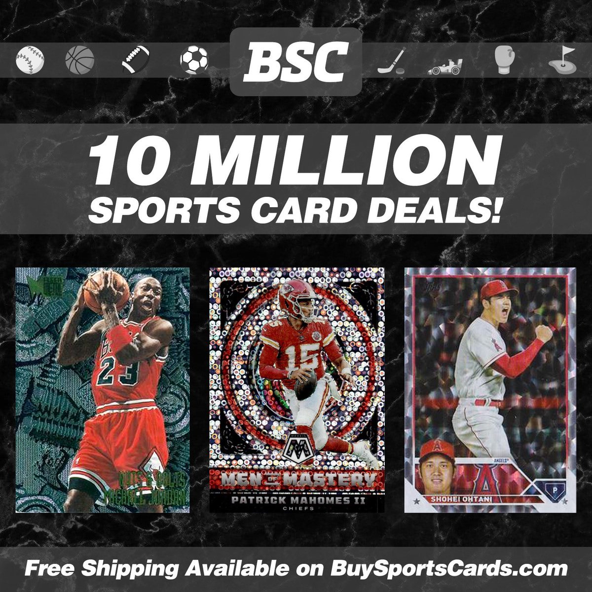 Discover thousands of new deals listed every hour on BuySportsCards.com 🤯 #TheHobby #SportsCards