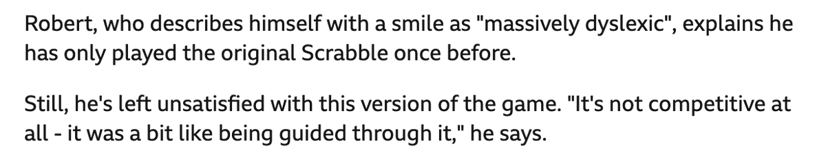 "It's not competitive at all!" he said, about the co-op game.