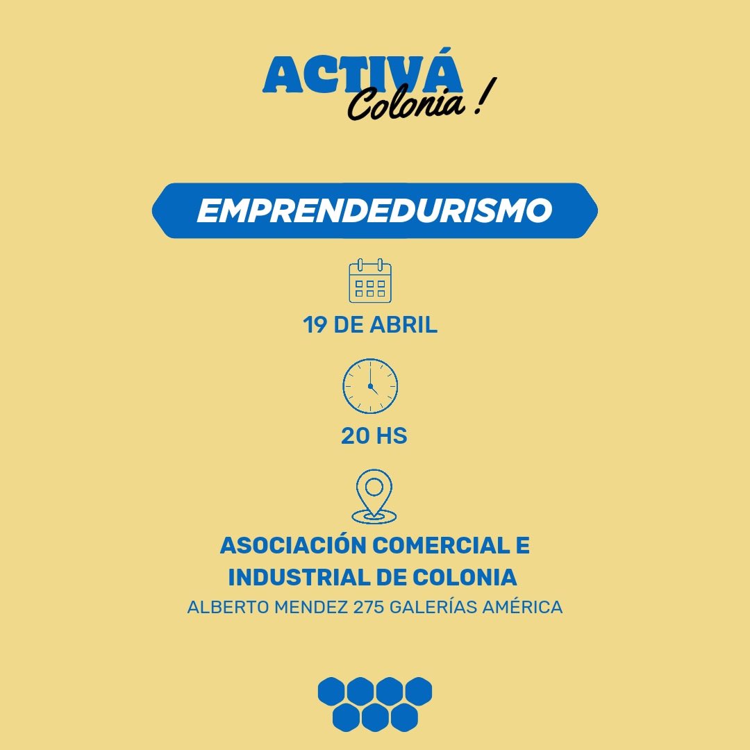 mariadelima_uy's tweet photo. Seguimos con los encuentros de #ActiváColonia. Ahora para emprededores. Te esperamos para escucharte y construir el rumbo que los emprendedores de Colonia se merecen. Por un #MejorColonia 🫱🏽‍🫲🏿 https://t.co/i5jh9Bmk0O
