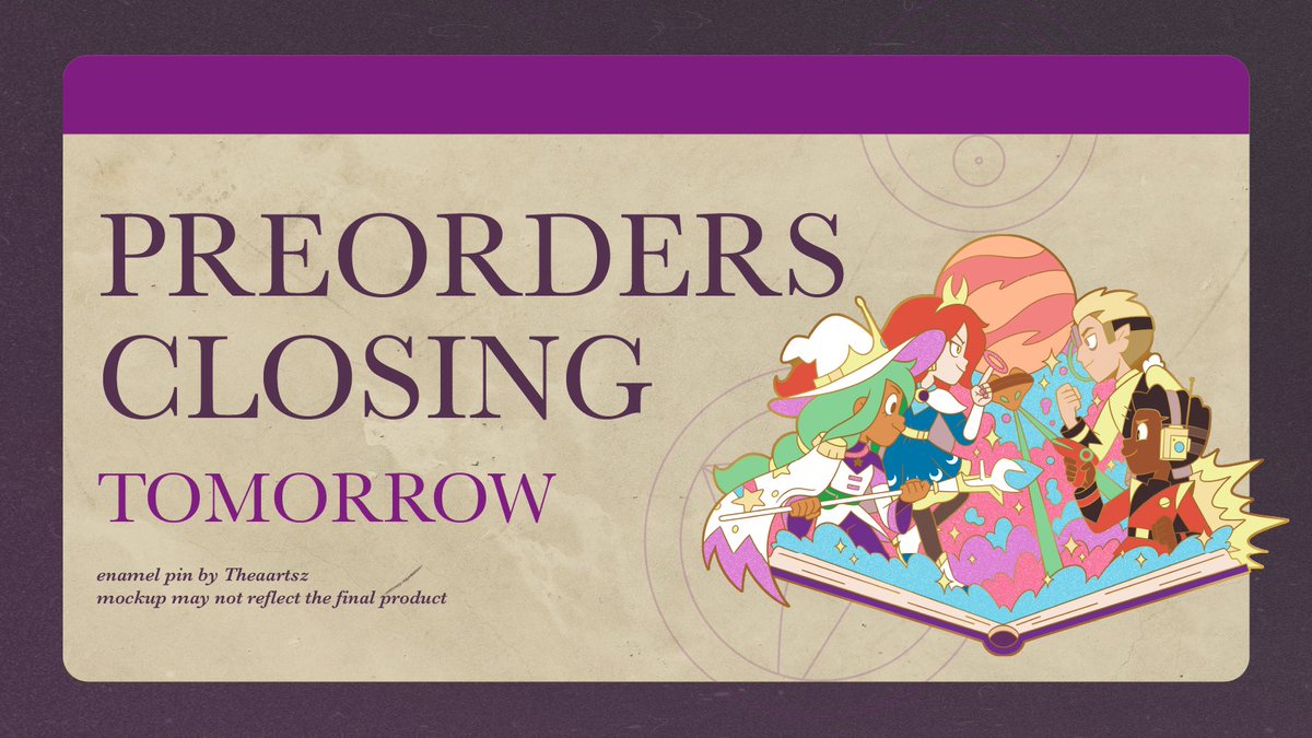 💫PREORDERS CLOSING💫 Tomorrow is the very last day to snag your copy of the Titan’s Tomes Zine! Don’t forget and don’t miss out on the bundles either! #TheOwlHouse #titanstomezine