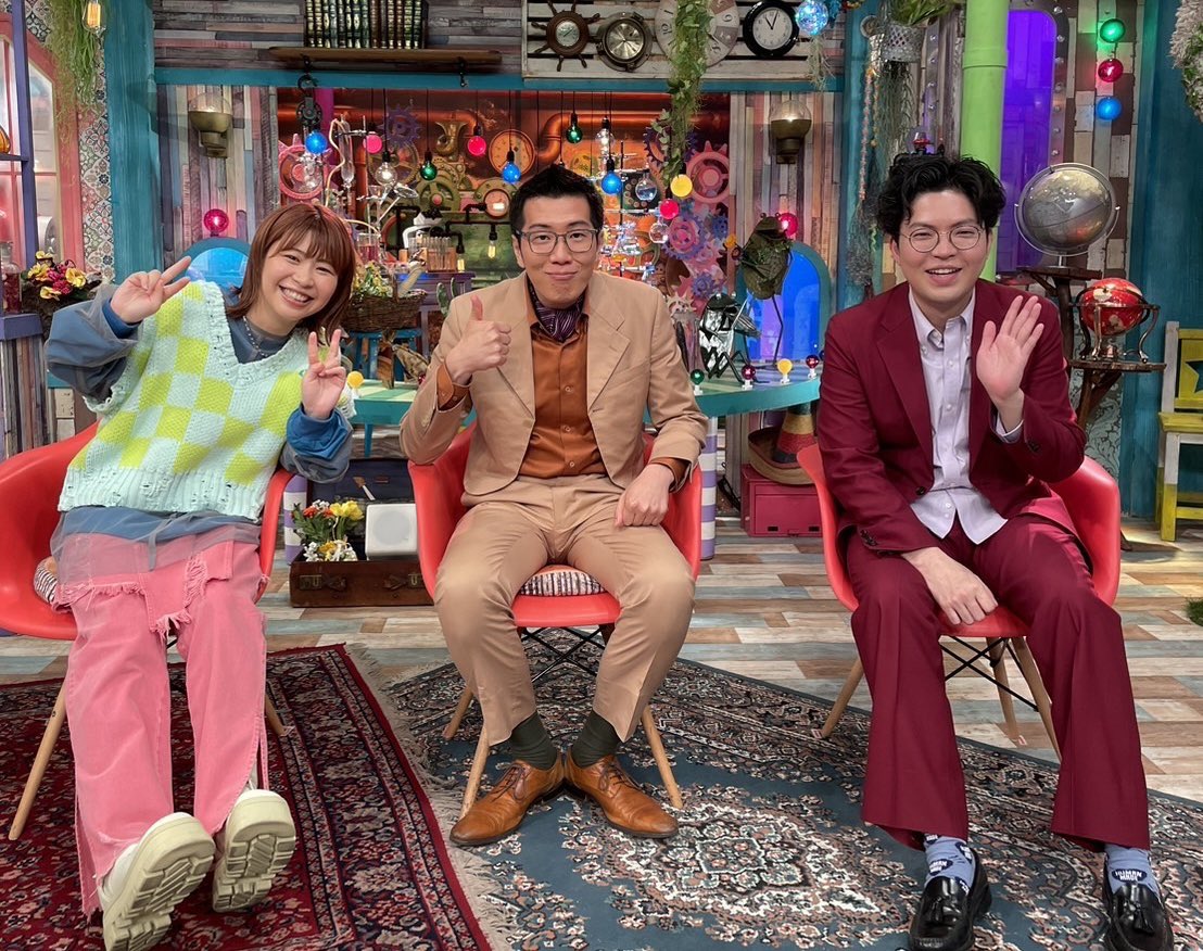 ams_kn_'s tweet photo. 番組に思い入れない兄＆ある兄
ナイニーのほうがもちろん軽口多かった https://t.co/Qrjq2cjafa