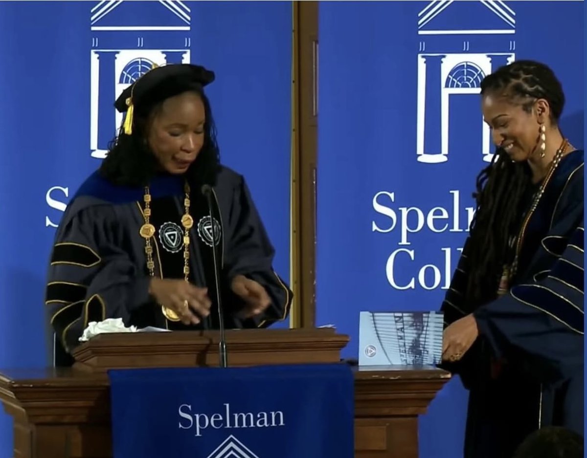 Thanks to everyone who listened to & shared the short clip from the 2024 Spelman Founders Day address. In case you'd like to hear the full 15min talk, here's a captioned version. The spicy section that's circulating is towards the end: bit.ly/RuhaSpelmanTalk