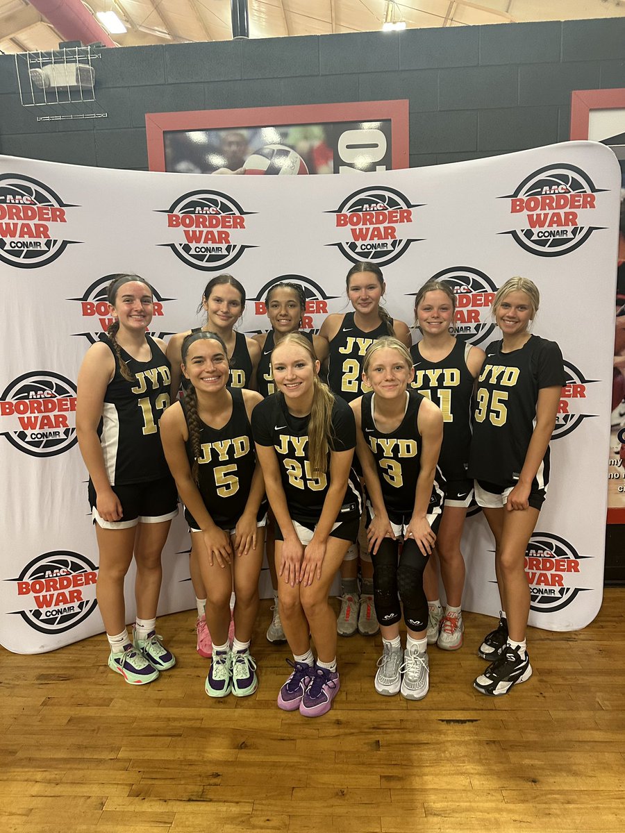 Had a great weekend playing with <a href="/JYDBasketball/">Tulsa JYD Girls Basketball Club</a> in Arkansas <a href="/Borderwar1/">Borderwar Tourney</a> - Headed to Heart of Texas Showcase next weekend - Come watch us!