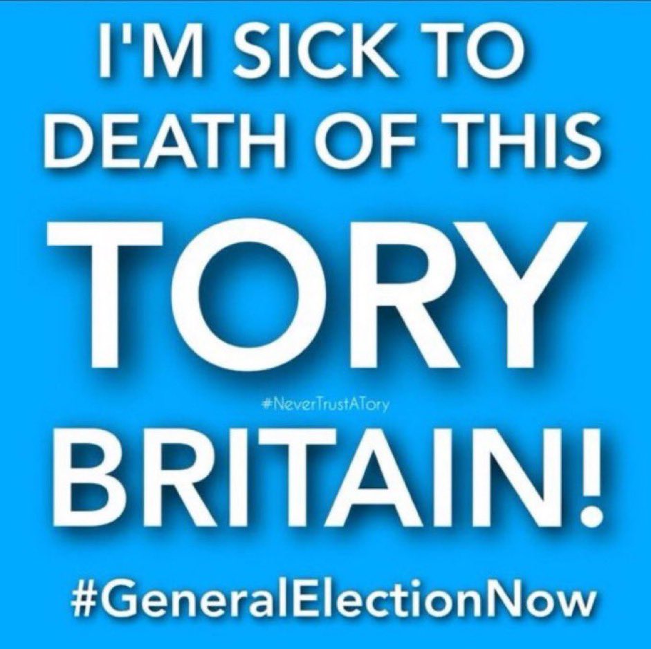 @GOV2UK Good Morning all🙋
Up and at 'em 📣 
#ToriesOut648
#GeneralElectionN0W 
#TacticalVoting to oust them
#GetPRDone to keep them out
#RegisterToVote
#EveryVoteMatters
#EndToryChaos
#StopDrDeathsCrimeSyndicte
#BrexitHasFailed
#NHSFailing
#SchoolsFailiing
#ToryFailure  #Recession