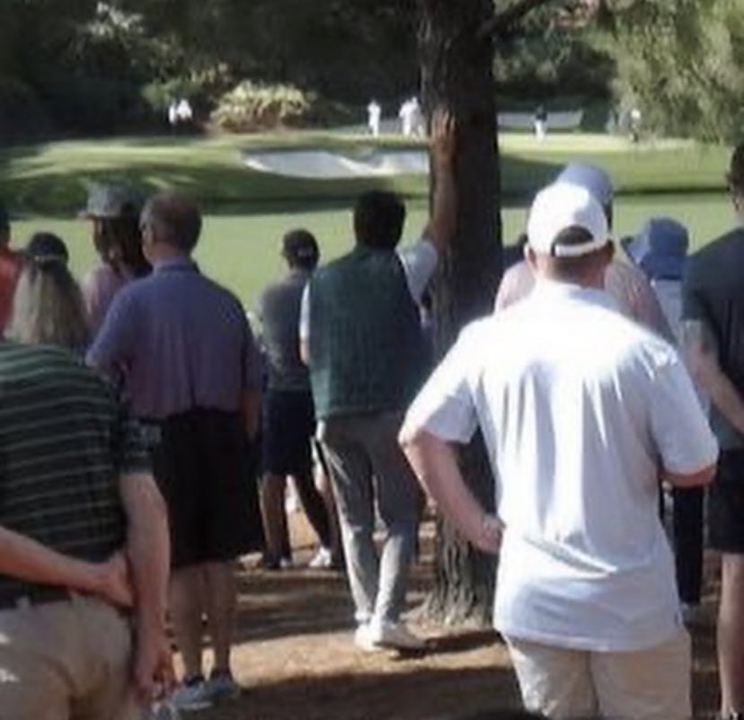 Niall Horan en 'Augusta National Golf Club'.