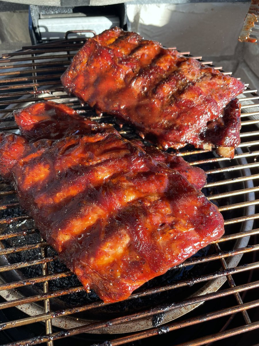 Rib Night! #kamadojoe #MidwesternBBQ