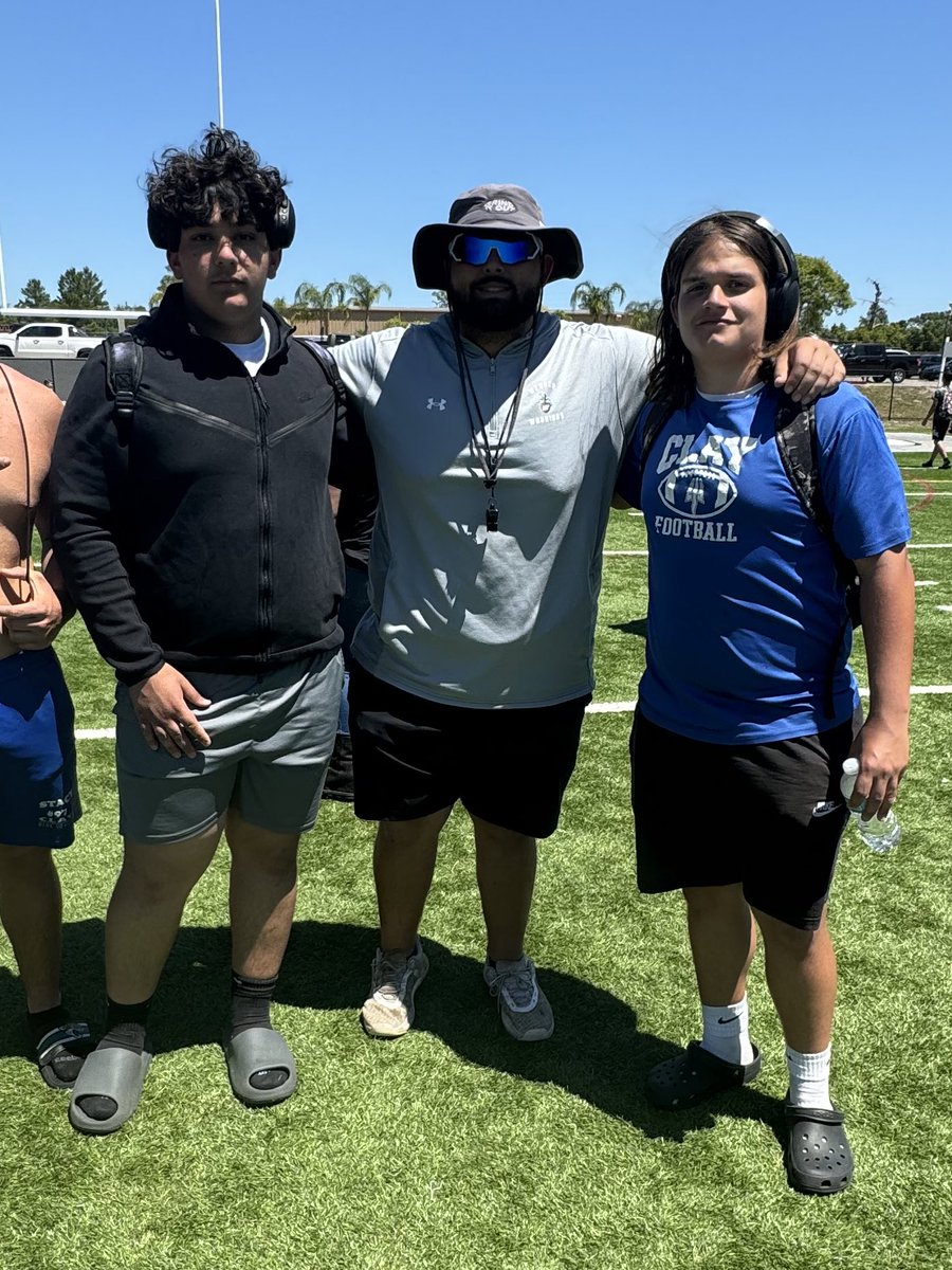 Had a great time at Webber “grinditout” camp thank you for the opportunity for me to come out and thank you for all the coaches! @_CoachZack @ClayHSFootball