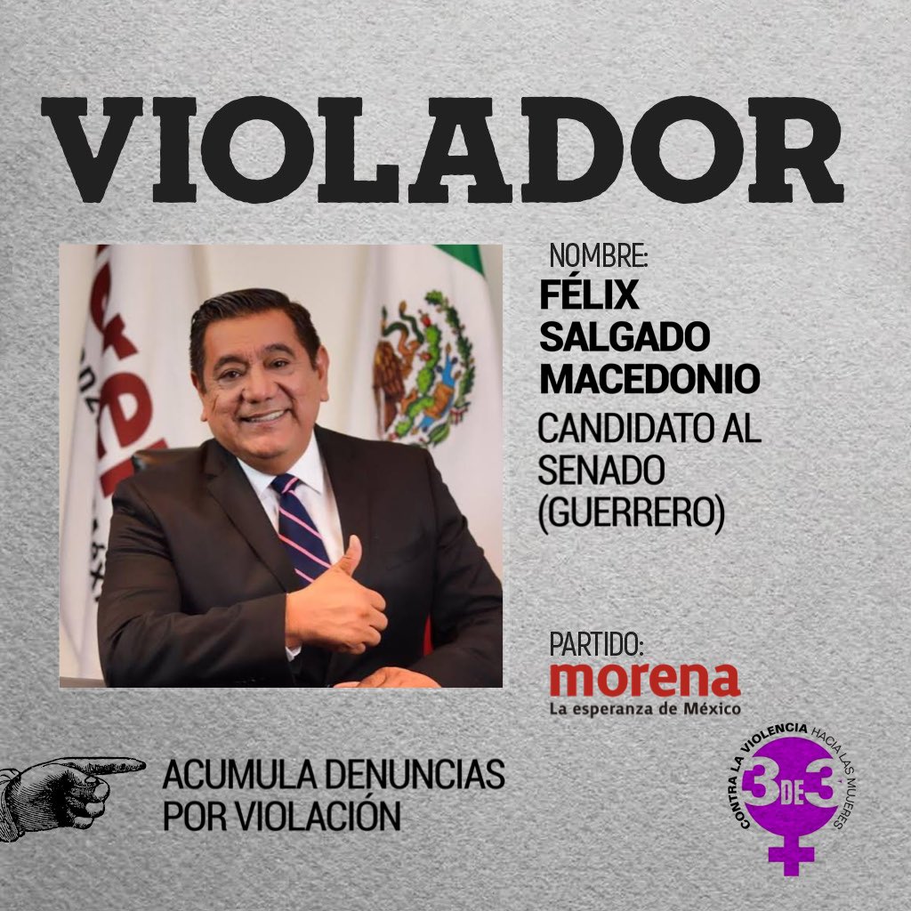 Empezamos lo que probable y lamentablemente sea un largo hilo. Pueden mandar información sobre candidatos con antecedentes de violencia contra las mujeres a brujasdelmar.ver@gmail.com, imperativo agregar las actas de denuncia para no caer en guerras sucias entre partidos.…