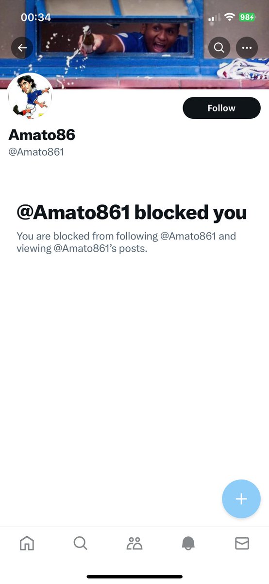 These tav cheerleaders really are something else. Blocking someone for saying tav and his mentality doesn’t get in a Walter Smith team.

If u can’t handle a debate I would suggest not tweeting about certain things <a href="/Amato861/">Amato86</a>
