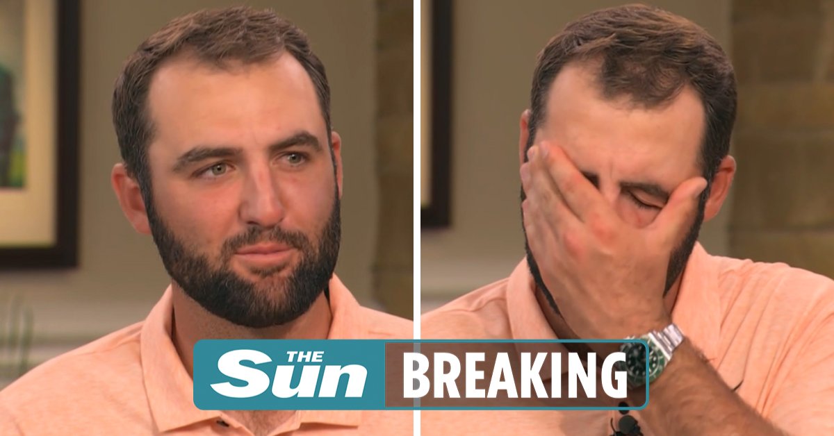 Scottie Scheffler forced to rush home moments after winning #Masters 2024 and breaks down on live TV thesun.co.uk/sport/27319980…