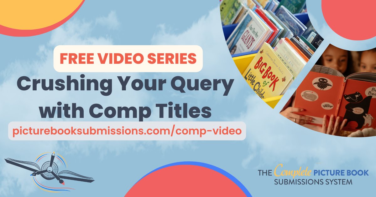 FREE VIDEO SERIES! Get ready to Crush Your Query with Comp Titles! Grab the first video today and be on your way to making your submissions SOAR!
picturebooksubmissions.com/comp-video

#amwriting #querytip #amquerying @juliefhedlund @ewhamilton