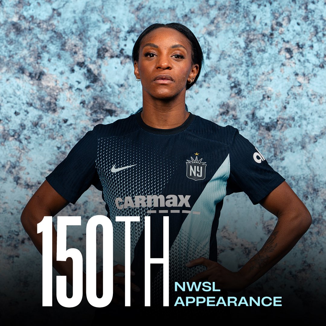 Congrats to @Cdunn19 on making her 150th @NWSL appearance across all competitions at tonight's home opener! 👏🏽