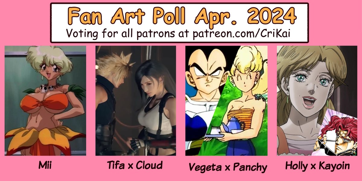 new poll open for all patrons, including tip patrons