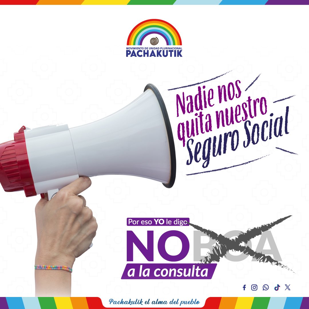 🔴 #ATENCION 

🔴 𝐍𝐎 te dejes engañar por promesas vacías.

🔴Dile 11 veces 𝐍𝐎 a la #ConsultaPopular2024

#11VecesNo
#EnUnidad
#Pachakutik
#Quito
#NoALaConsulta
#Guayaquil
#trabajoporhoras