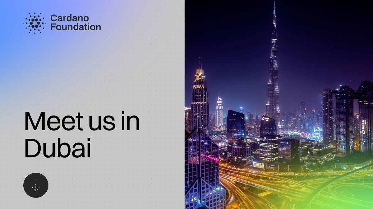 ✈️ We are en route! 🇦🇪
Our team is headed to Dubai for a packed schedule of events.
Check out the thread below for where you can find us – let's connect! 🧵
#BlockchainEvents #DubaiEvents #Web3