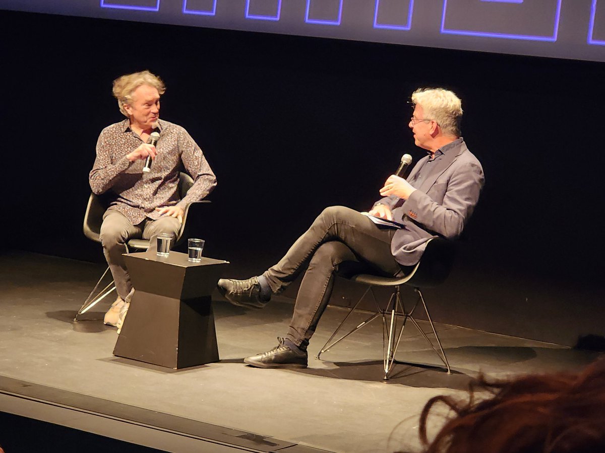Thanks to @MovingImageNYC for its Art & Craft series, which screened the Coens' Fargo with their long-time composer Carter Burwell talking about his music.