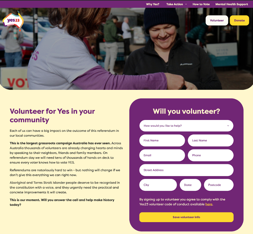 CodeNationCrew's tweet image. 🏆 The website we helped deliver for the Yes23 campaign has been named 'Best Action Center / Grassroots Website' at this year's industry Reed Awards!
#webdesign #webdevelopment #industryawards #coding #digitalagency