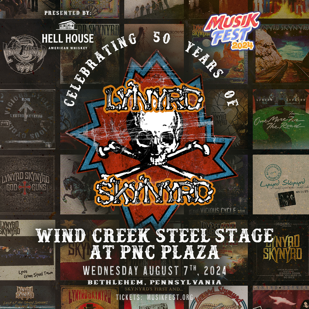 Are you ready to celebrate 50 years with Lynyrd Skynyrd at the Wind Creek Steel Stage on August 7th?! We are!🎉 Grab your tickets today🎟️👉 brnw.ch/21wIOk8