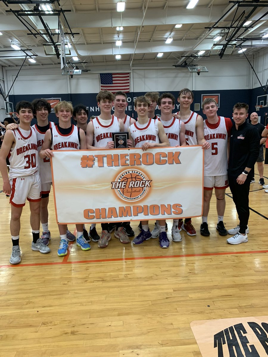 Breakaway Basketball (@breakawaybball) on Twitter photo Congratulations to our 17U National Team for winning the Gold Bracket Championship at <a href="/ROCKSpringClass/">The ROCK Spring Classic</a> Congratulations to our 17U National Team for winning the Gold Bracket Championship at <a href="/ROCKSpringClass/">The ROCK Spring Classic</a>