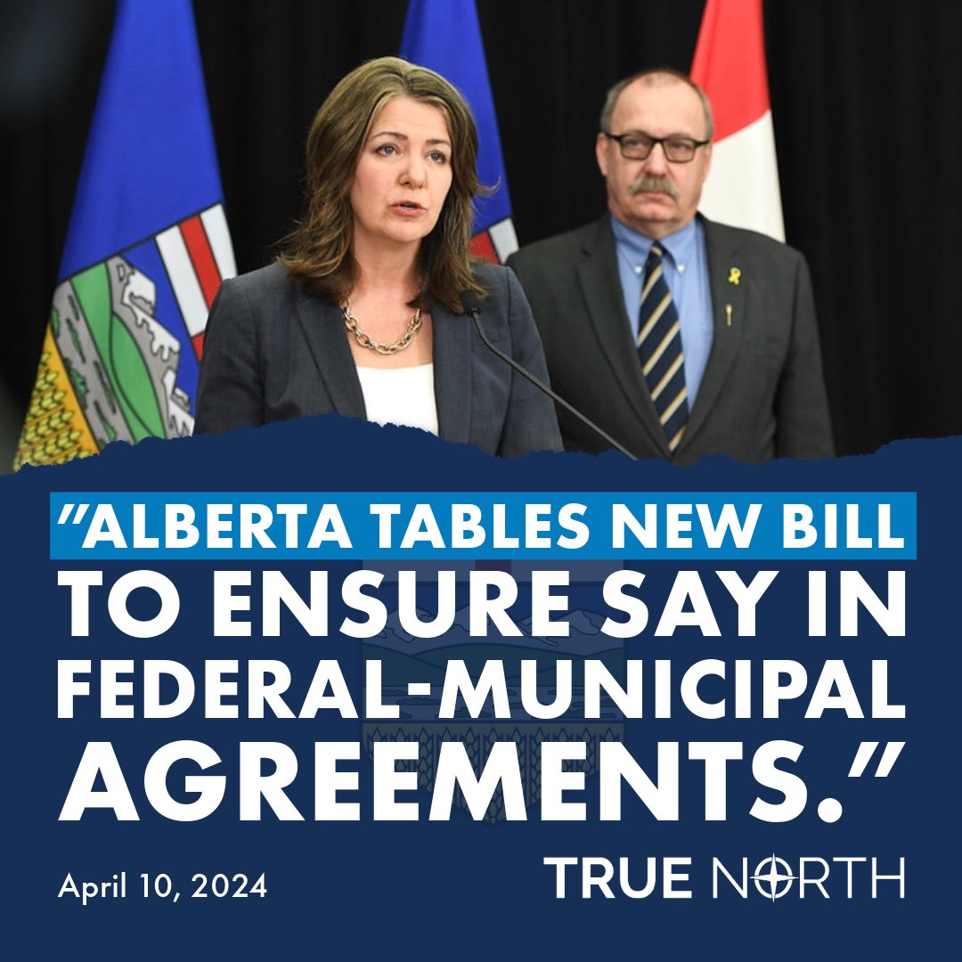 'On Wednesday afternoon, the Alberta government tabled the Provincial Priorities Act to enforce Section 92 of the Constitution which states that municipalities fall within the exclusive jurisdiction of the provinces. Jurisdiction has never stopped Ottawa from seeking to grab