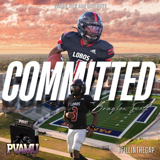 After a great conversation and visit with @mcdowell_bubba and @mooreathletics , I have committed to continuing my education and playing football at Prairie View University... Go Panthers 💜💛 @coachlang02 @PVAMUPanthers