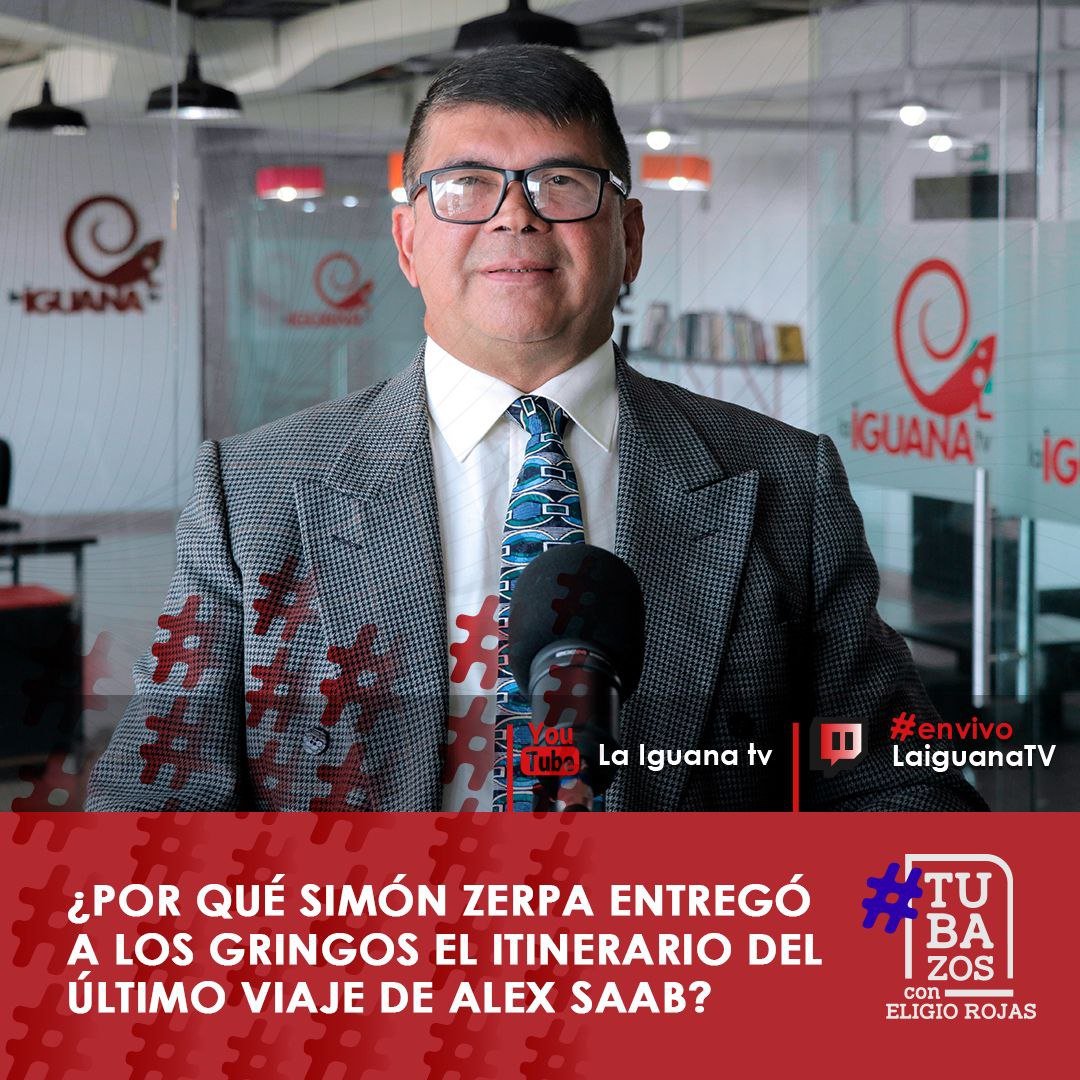 💥 TUBAZOS | Este domingo 14 de abril a las 7:30 p. m.  📑 TEMA A TRATAR: ¿Por qué Simón Zerpa entregó a los gringos el itinerario del último viaje de Alex Saab? 👤 Eligio Rojas 🔴 youtube.com/live/rvYaQhTC6…