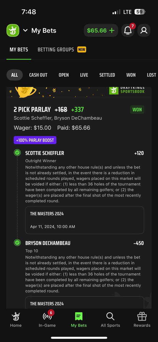 Zcarter335's tweet photo. SCOTTIEEE!!! Love this Texas raised gentlemen. Unstoppable on the course this season. Another day another lay cashed✅ https://t.co/tDFXN1b6qO