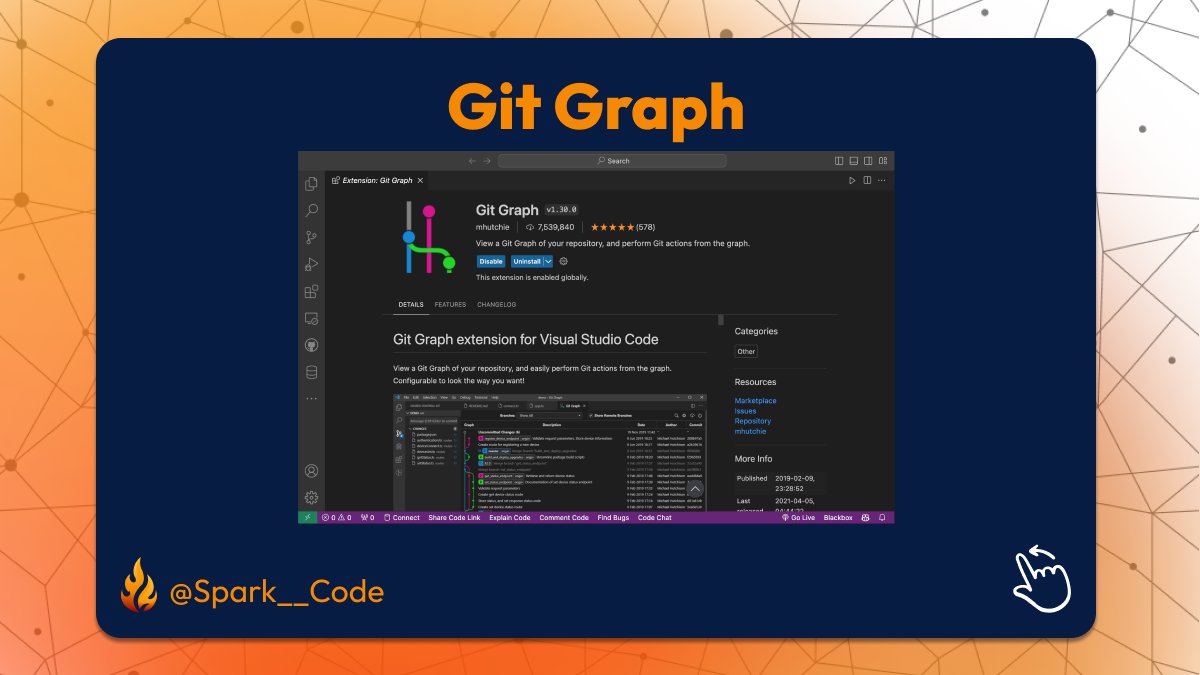 Spark__Code's tweet image. #vscode extensions you didn't know that can be really handy!
#Part 12

#SparkCode #tech #SoftwareDevelopment #WebsiteDevelopment #mobiledevelopmentcompany #SoftwareEngineering #DreamsComeTrue #creativity #GraphicDesign #programming #development #exciting #inspiration