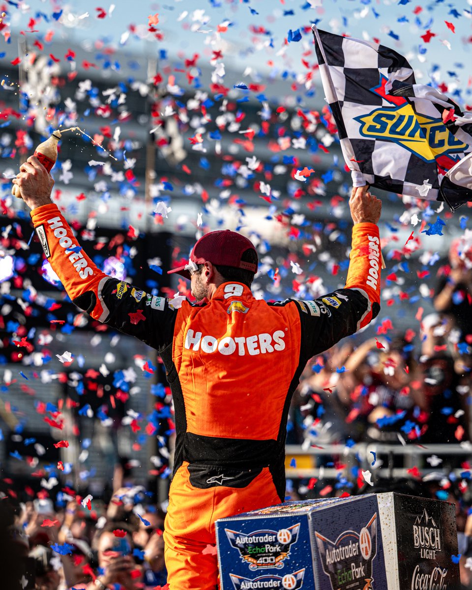 Back in Victory Lane. 🏁