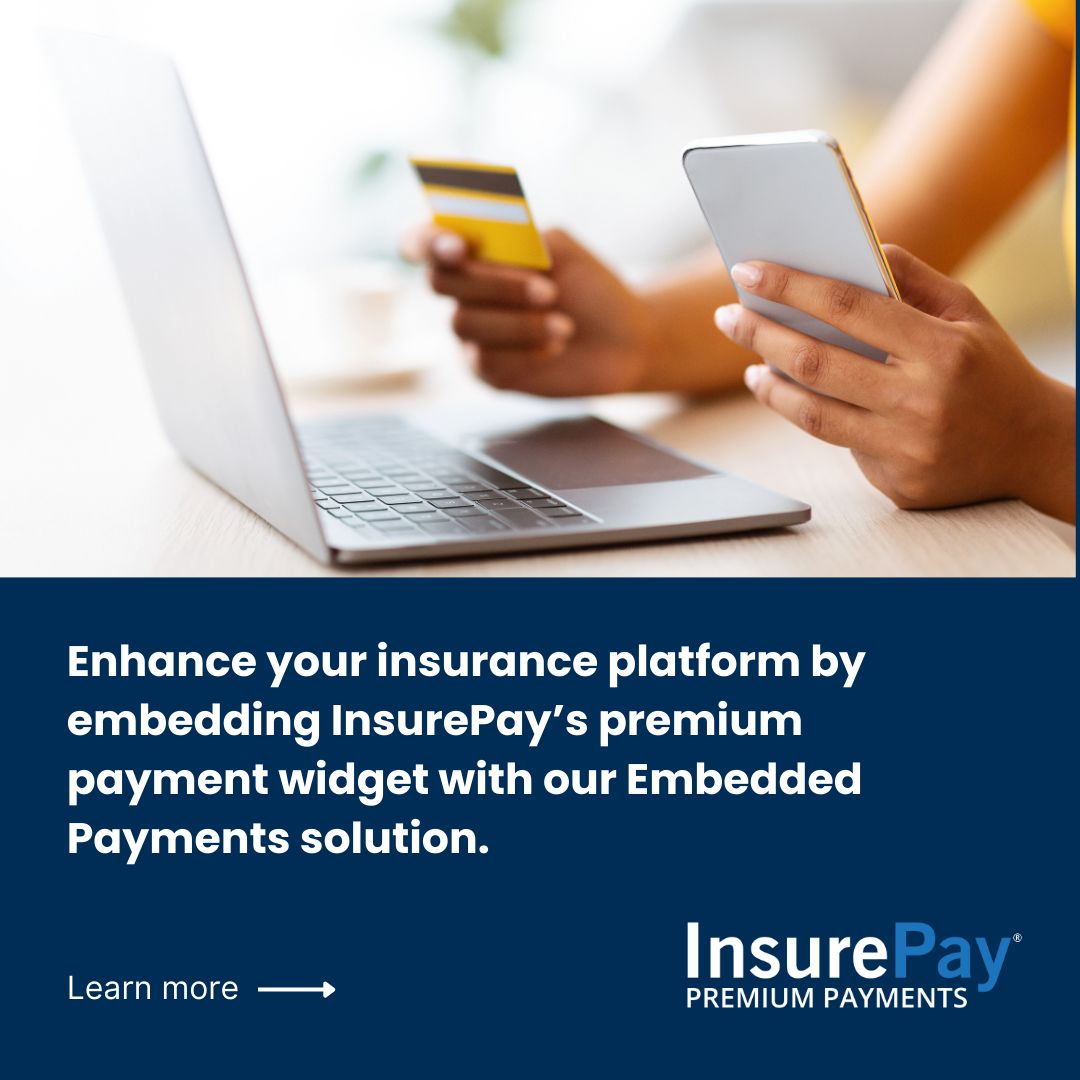 Premium Payments allows for unparalleled flexibility, enabling you to integrate our seamless payment system into various aspects of your business, from agent network workflows to your own applications. Learn more: buff.ly/4cv8V66 

#SaaS #InsureTech #Widget #Tech