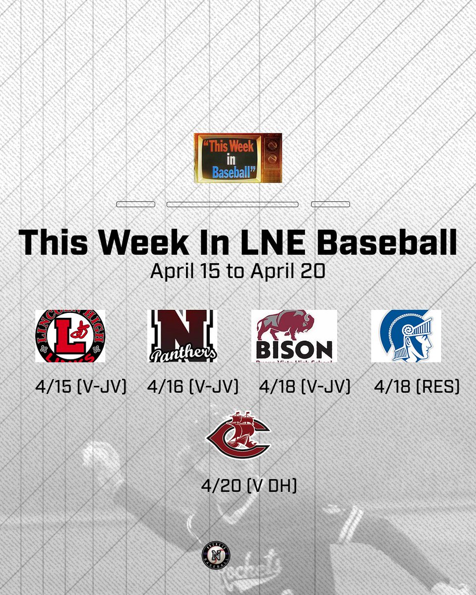LNEBasebal1's tweet photo. Great week of games coming up for LNE!
https://t.co/CbZ6swDCxE
#RocketBaseball🚀 https://t.co/QzljQYP3zO
