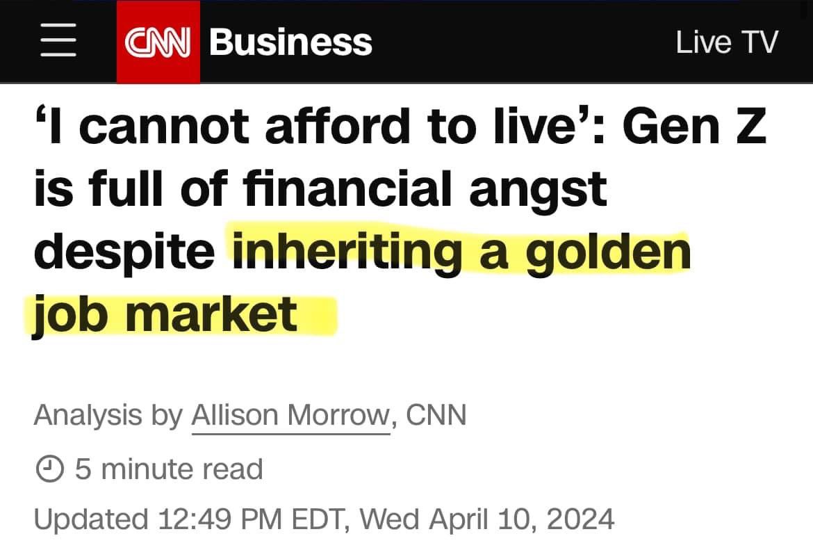 The gaslighting continues.