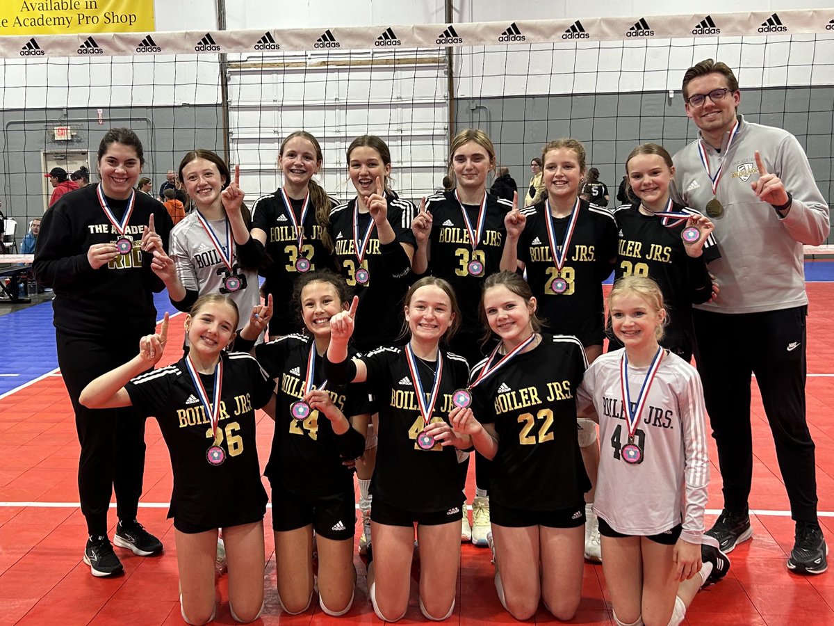 Congratulations to 12 Black on winning gold today at The Academy Spring Fling! #boilerproud #boilerfamily #weareone