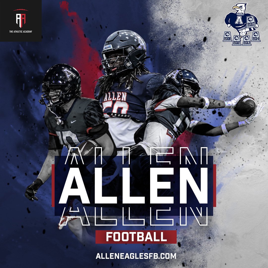 🚨College Coaches🚨 Check out @alleneaglesfb prospects. We are fired up to see you this week! 🔗 alleneaglesfb.com #BTB | #RecruitTheA