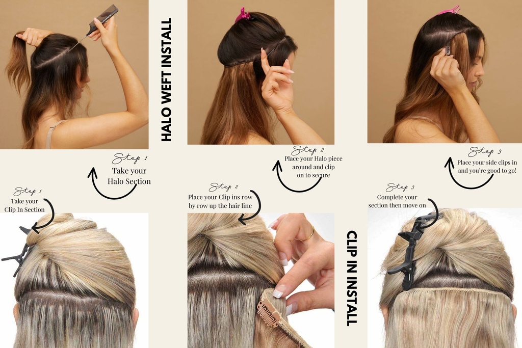 SuperiorHair's tweet photo. Our Classic Halo Weft Extensions are the popular choice for the girlies on the go! 🏃‍♀️

🛍️ Shop using link in the bio!⁠
🌏 Global shipping!⁠
💌 DM to colour match!⁠
💸 Buy NOW! Pay Later 👋🏻 with Afterpay, Laybuy!⁠
⁠
#superiorhair #extensions #hairextensionsupplier https://t.co/RzkiHYLu2K