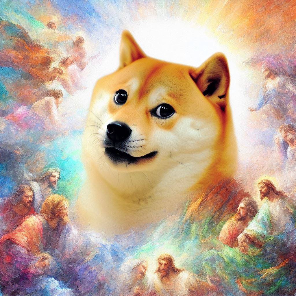 Doge helps those who help themselves.